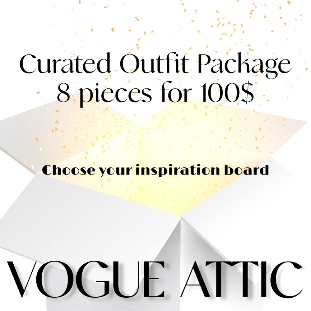 Curated Outfits for the Contemporary Chic! - Mystery Bundle 8 pieces/100$
